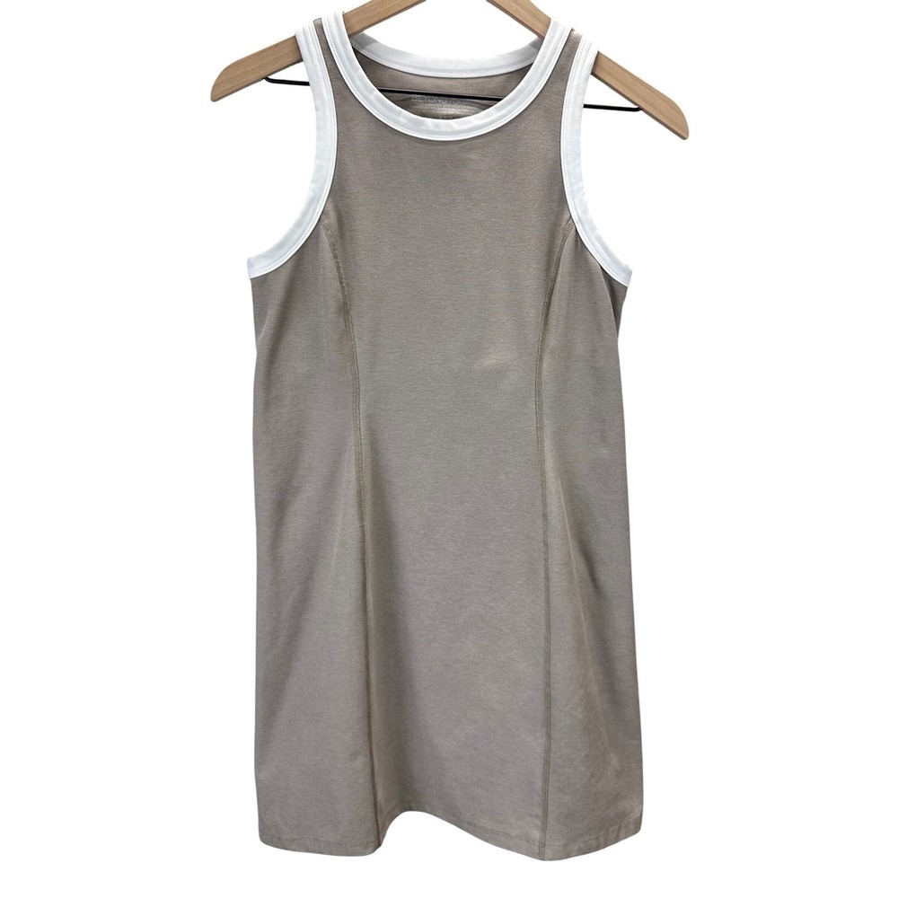 Beyond Yoga Spacedye Outlines Mini Dress Womens Size M Sleeveless Tennis Active